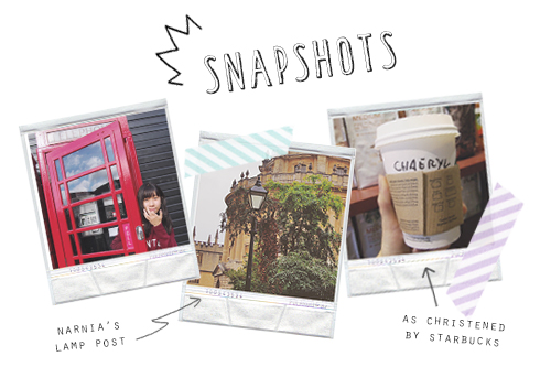 Snapshots in Oxford